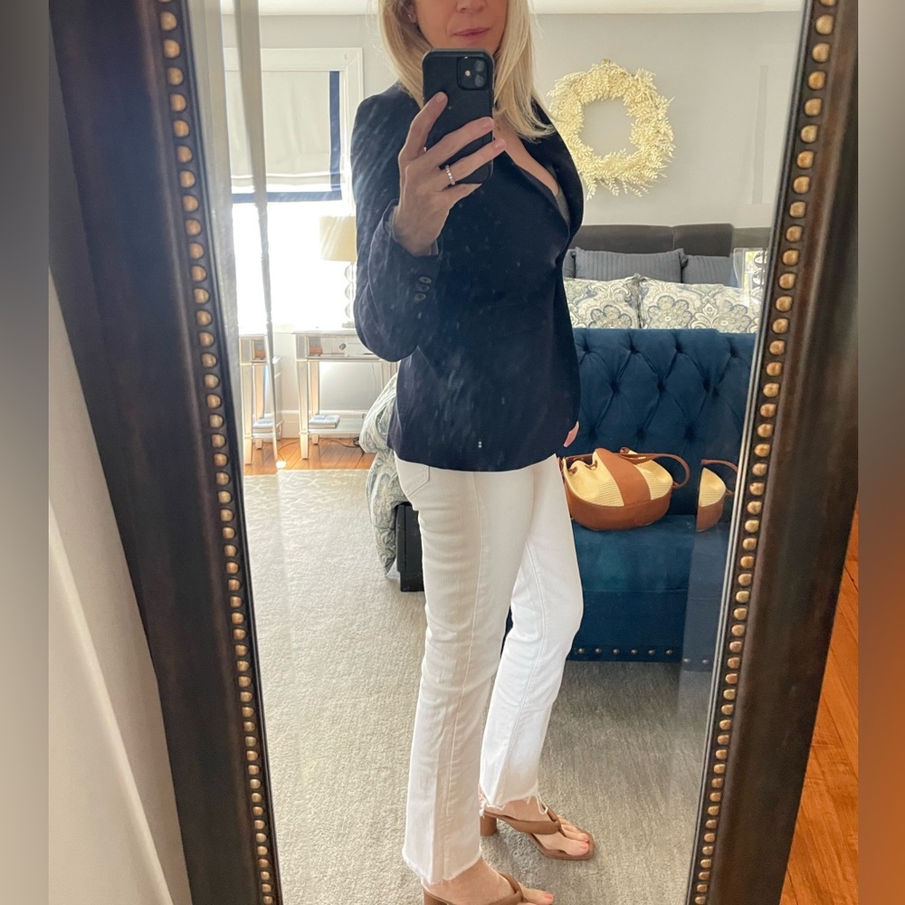 Banana republic navy blazer